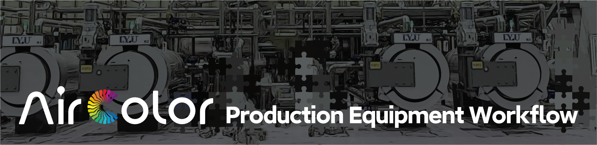 Air Color Production Equipment Process