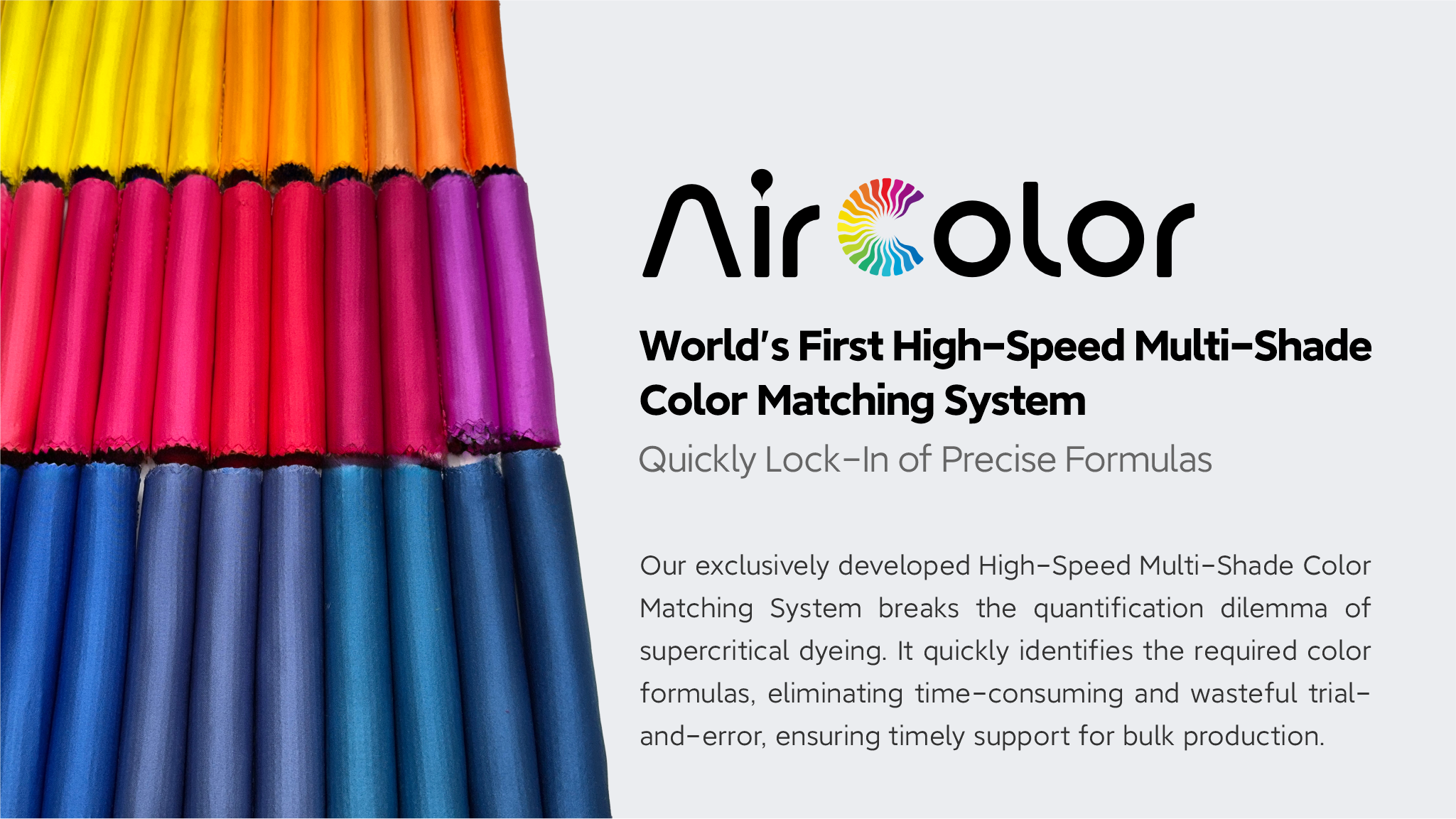 Global First: Intelligent Color Matching System for Fast, Accurate Formula Locking
